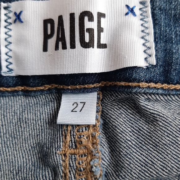 Paige Verdugo ankle skinny jeans mid rise … - Picture 5 of 8